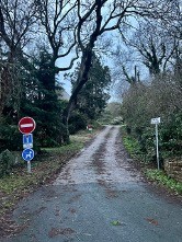 Entrée de l'impasse